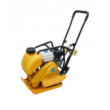 Виброплита 65 кг, 15 кН (Loncin), бак, колесный комплект TOR C-60Т