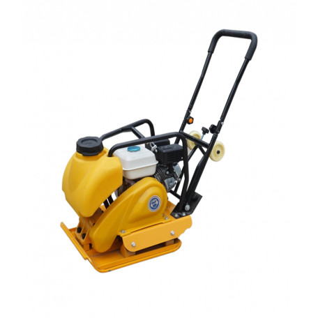 Виброплита 65 кг, 15 кН (Loncin), бак, колесный комплект TOR C-60Т