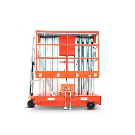 Подъемник мачтовый телескопический 200 кг 14 м TOR GTWY14-200S AC 220V 2-мачтовый (от сети) (G)