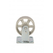 Колесо большегрузное неповоротное FCS 54 125 мм чугунное (F)