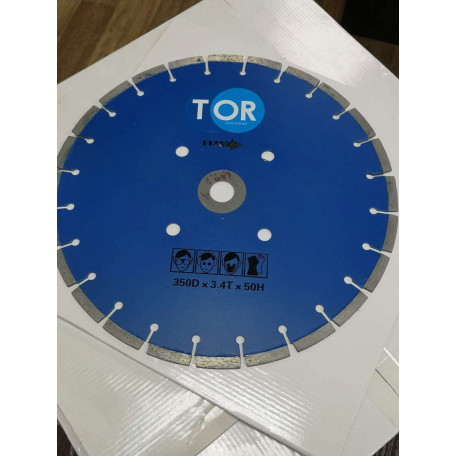 Диск по бетону для швонарезчиков HQR500A-2 (E) 350Dx3,6Tx50H (Cutter Disc 350 mm)