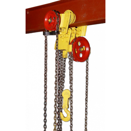 Таль ручная червячная передвижная ТРЧП 8,0 т 9 м