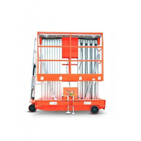 Подъемник мачтовый телескопический 200 кг 12 м TOR GTWY12-200S AC 220V 2-мачтовый (от сети) (G)